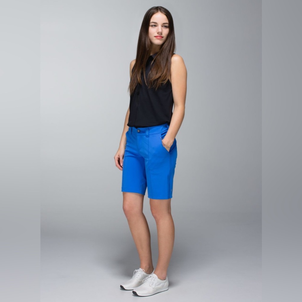 Lululemon Women’s Club Short II
Pipe Dream Blue, Size 4